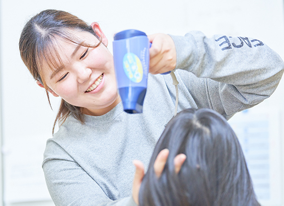 家庭的な雰囲気の中で基本的生活習慣の確立を行います