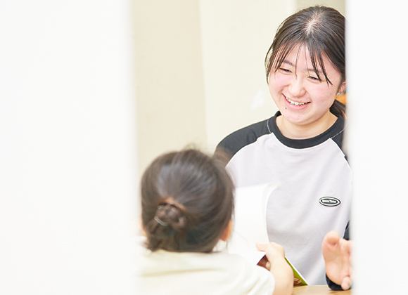 児童の個性を尊重して養育及び自立支援を行っています