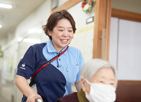 利用者と職員の信頼を大切にしています