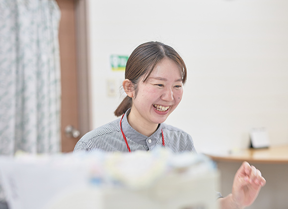 笑顔あふれる福祉施設