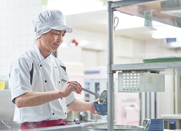 利用者のニーズを把握した食事の提供